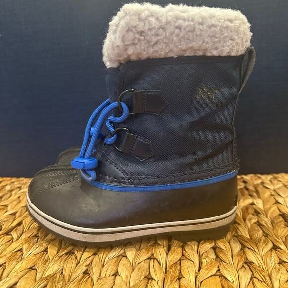 SOREL Yoot Pac Snow Boots sz 13 Navy Blue Winter Boots Waterproof Insulated - Picture 5 of 8